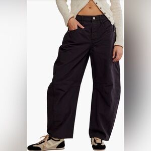 NWT Free People Good Luck Barrel Pants